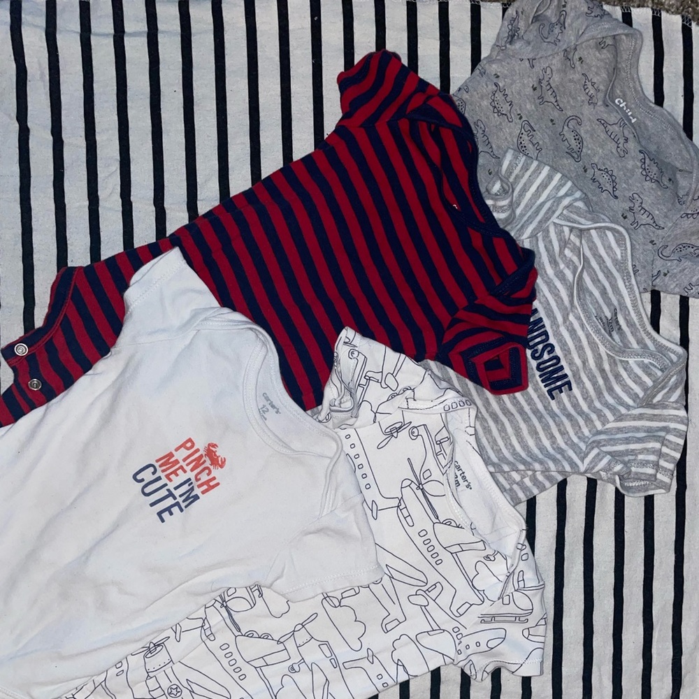 5 onesies for $20